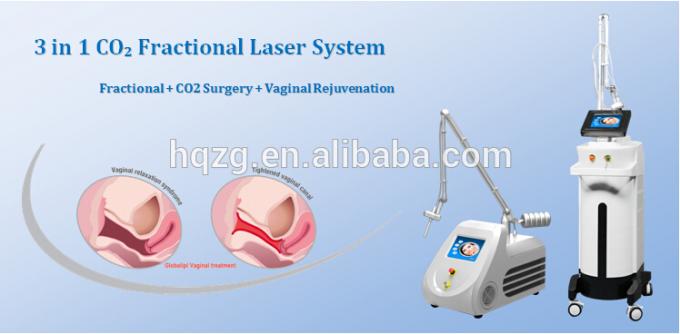 Globalipl 2018 Professional CE Disetujui Mesin Laser Acne Treatment pecahan CO2 / Laser Jerawat