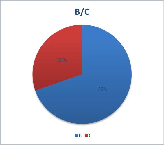 BC 买家 占比 ， B 类 批发 为主 ， 占比 达到 70%。